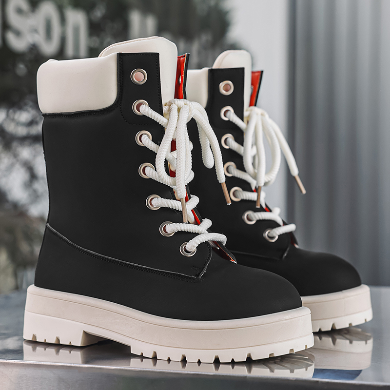 Men Shoes 2026 - Thick Sole Keeping Warm High Top