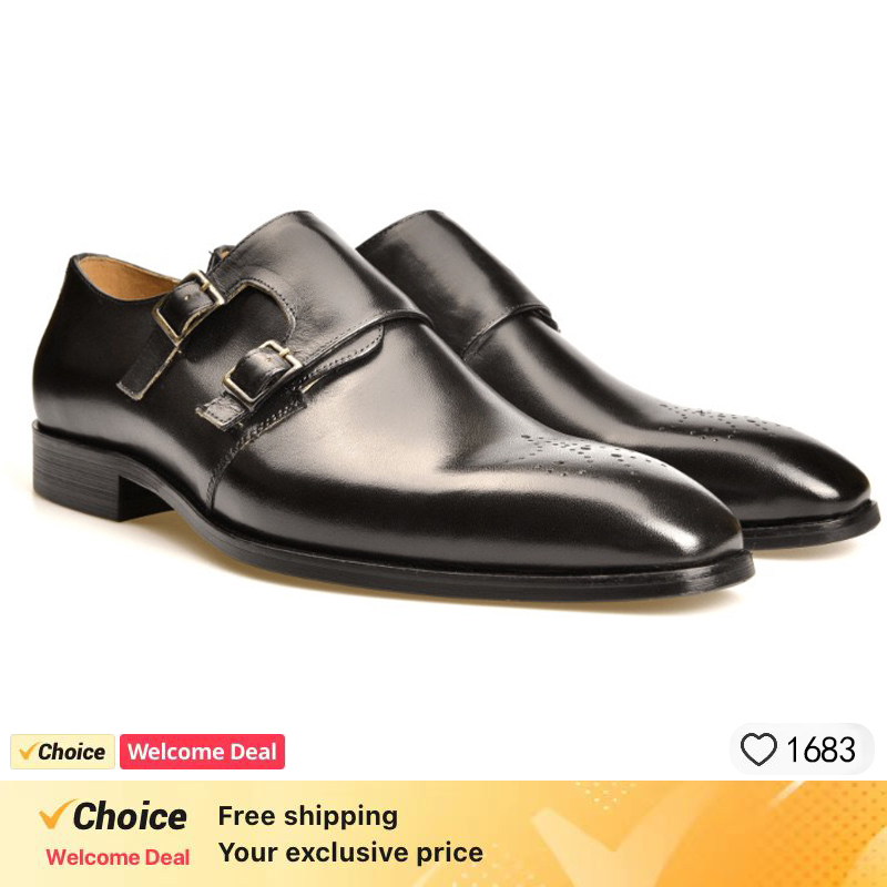 Men Shoes Eu To Us Size - Mens Business Leather Dress Shoes Formal