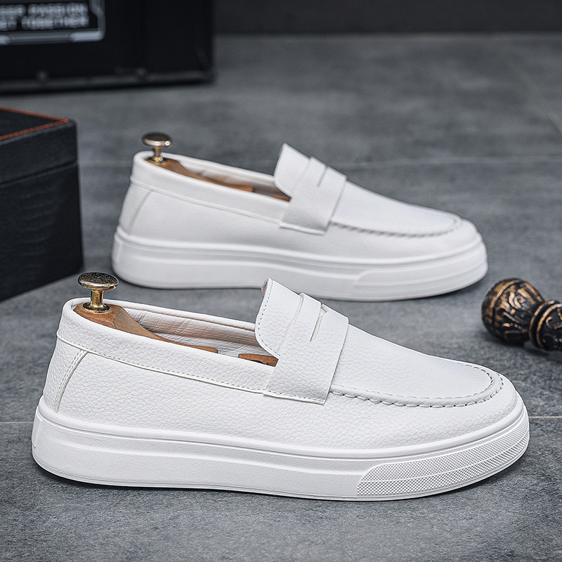 Men'S Shoes Hush Puppies - Mens loafers 2025 spring new British