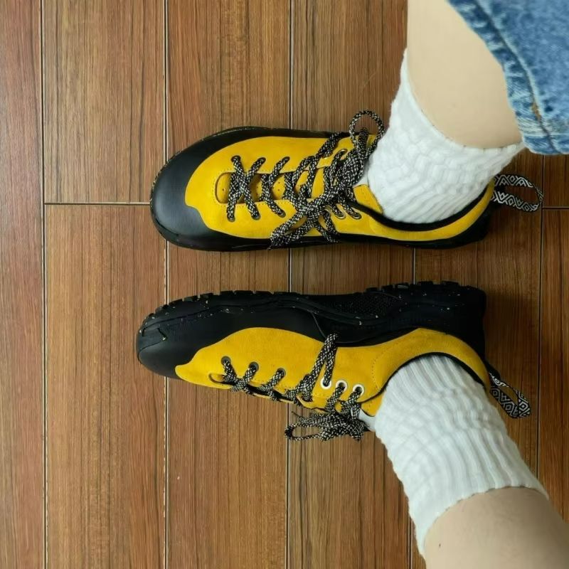 Men'S Shoes Yellow And Black - Professional Weight Lifting Training Shoe Man