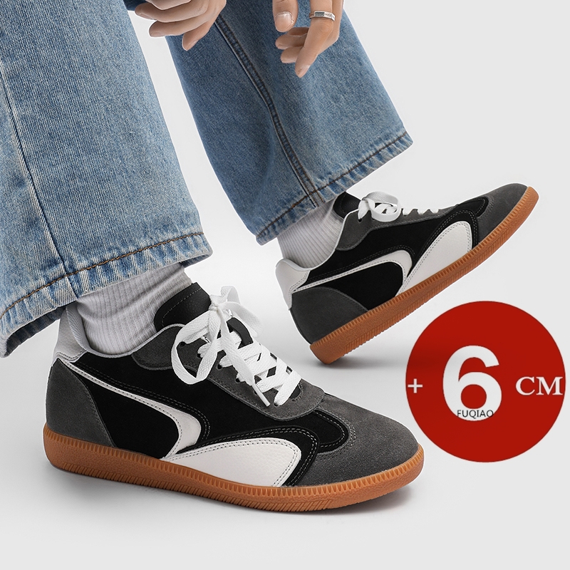 Men'S Shoes With Height Increase - 6cm Height Increasing German Trainer Shoes