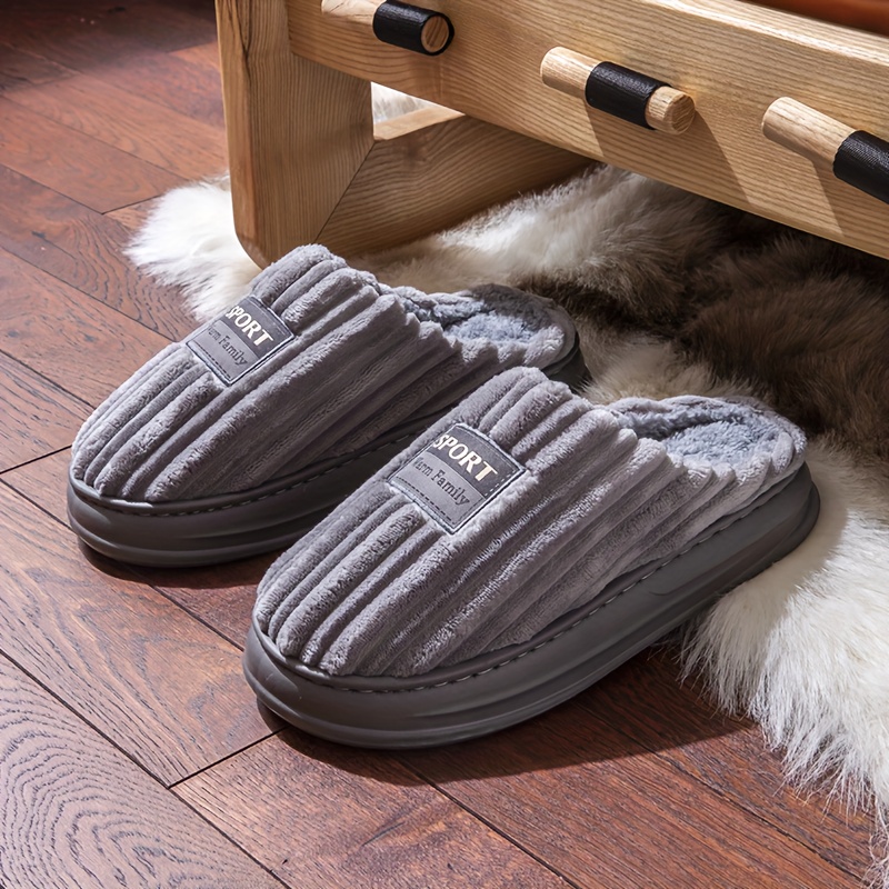 Men Winter Slippers Plus Size  - Men Shoes Essentials ulasan dan harga