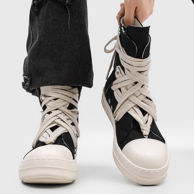 High Quality Men's High Top Ca - Men Shoes 2026 ulasan dan harga