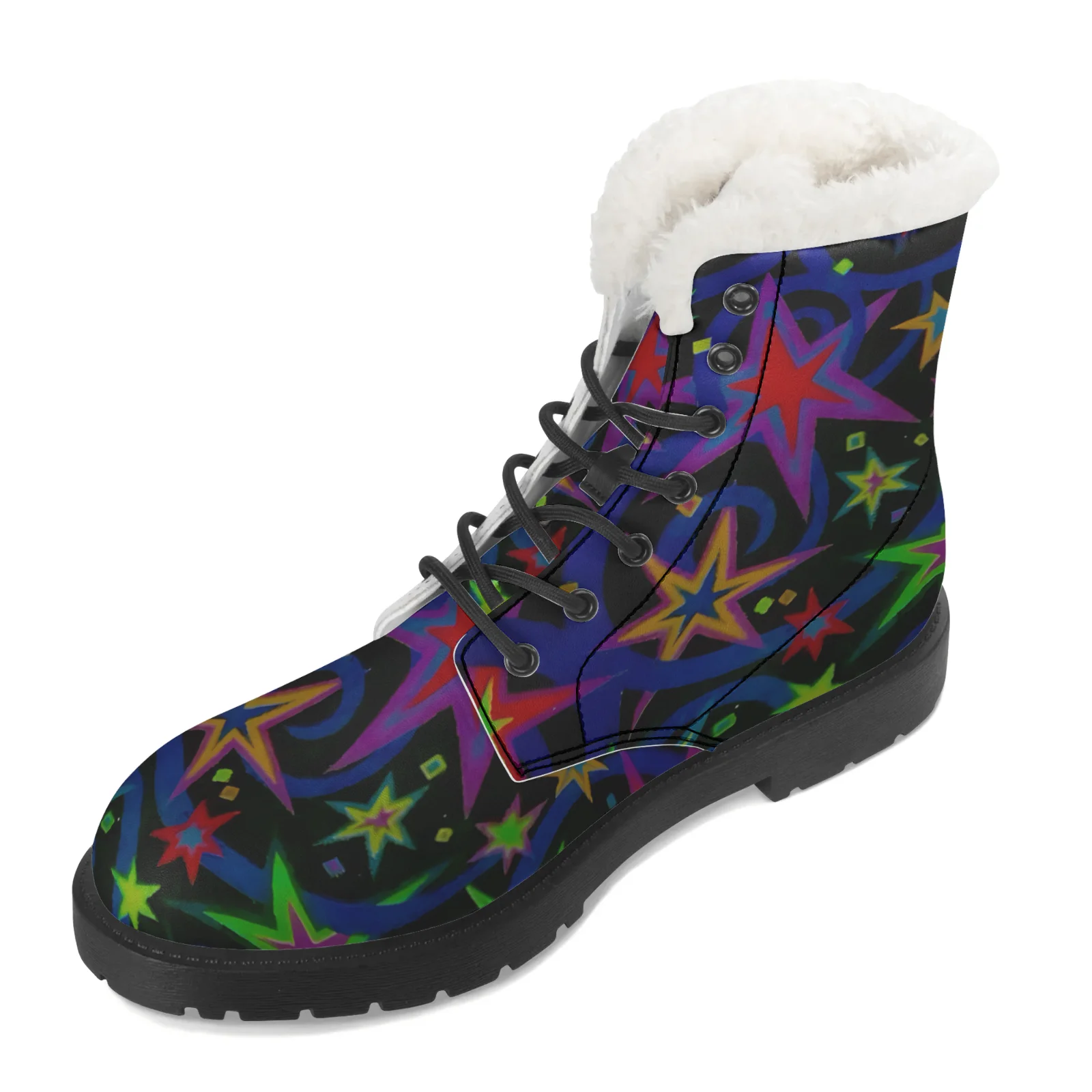 Starlit Sky Plush Snow Boots f - Men Shoes Eu To Us Size ulasan dan harga