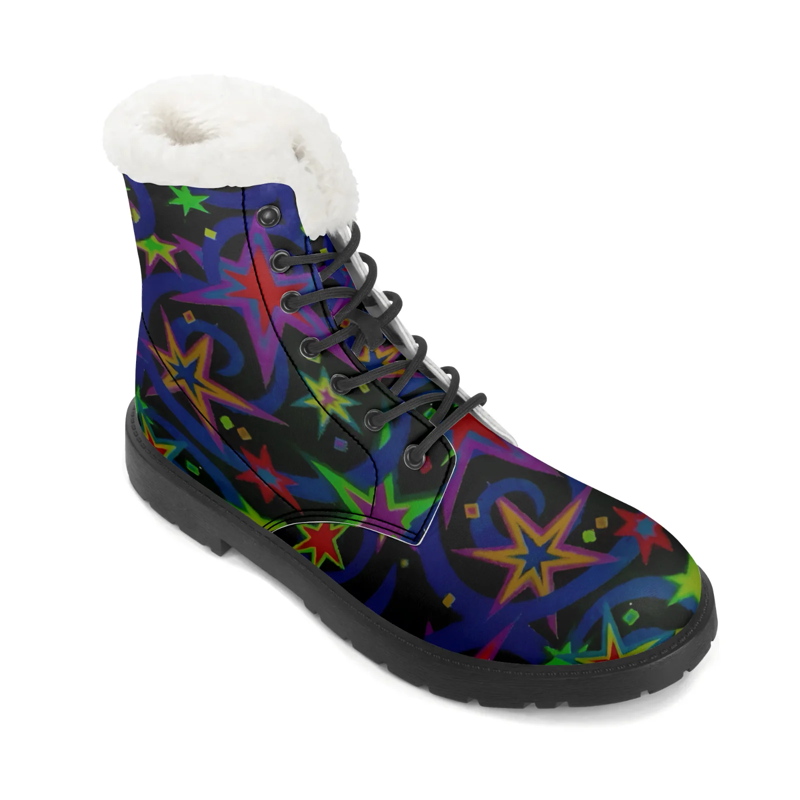 Starlit Sky Plush Snow Boots f - Men Shoes Eu To Us Size ulasan dan harga