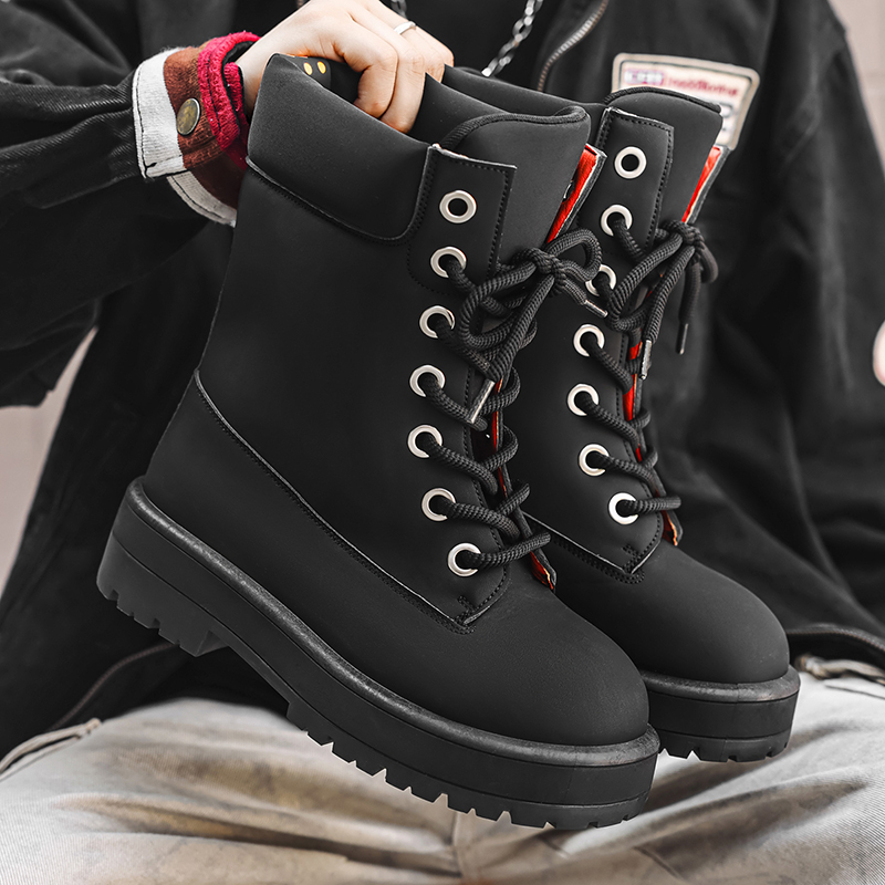 Thick Sole Keeping Warm High T - Men Shoes 2026 ulasan dan harga