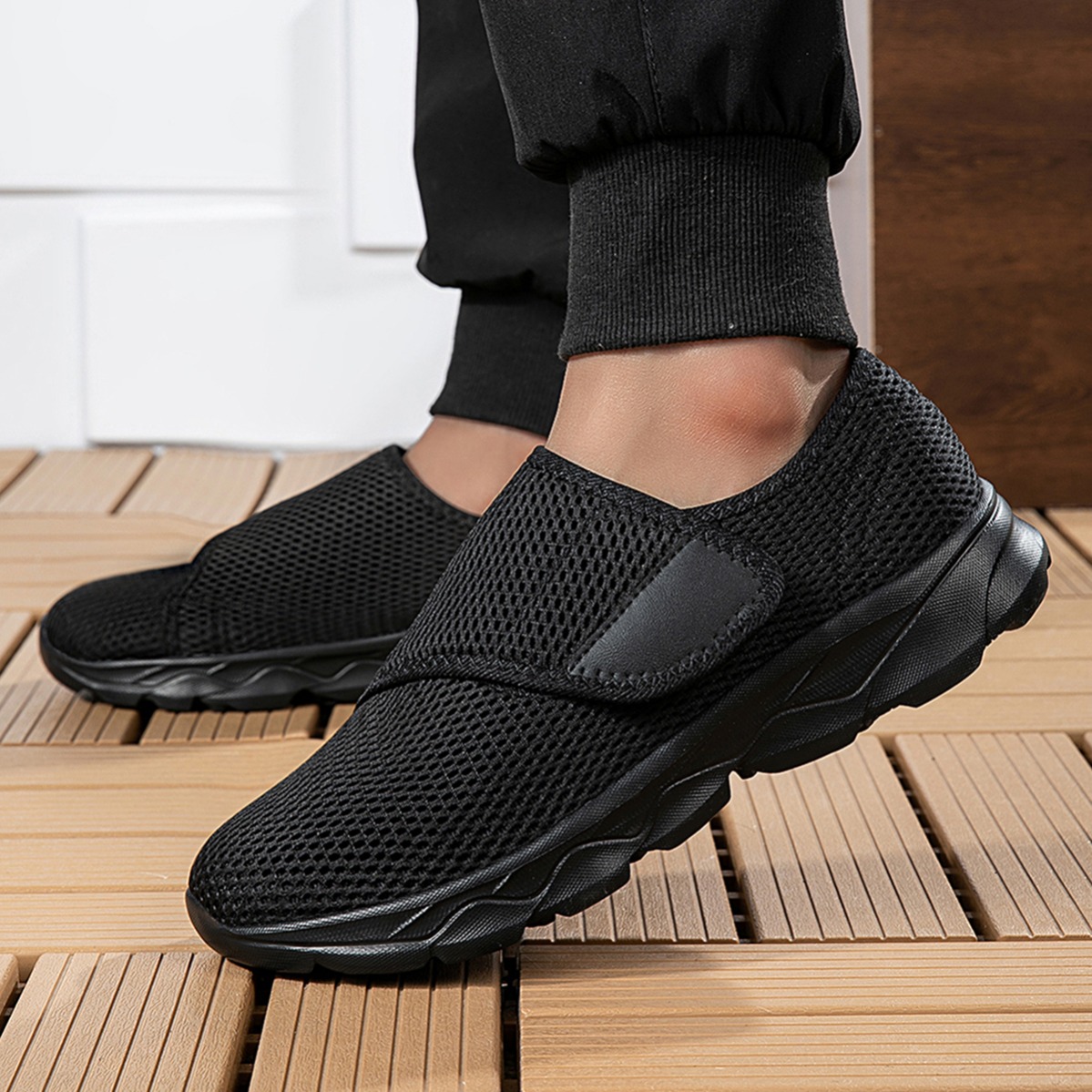 New Men Breathable Mesh Walkin - Men'S Shoes With Wide Toe Box ulasan dan harga
