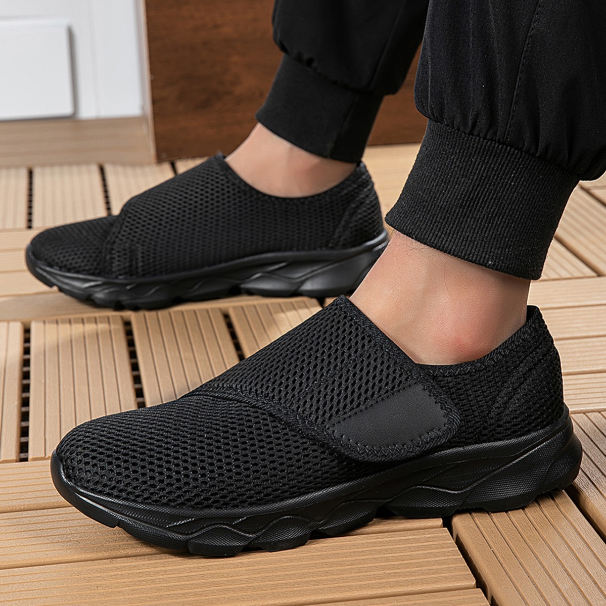 New Men Breathable Mesh Walkin - Men'S Shoes With Wide Toe Box ulasan dan harga