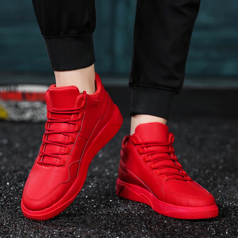 Keep Warm Men's Red High-Top L - Men'S Shoes Hush Puppies ulasan dan harga