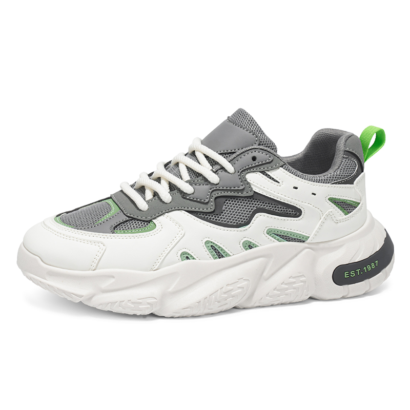 Men's Chunky Dad Sneakers Brea - Men Shoes Eu To Us ulasan dan harga