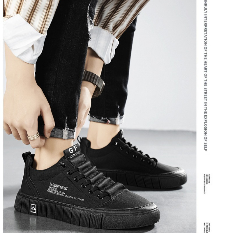 Men's Chunky Sole Low Top Canv - Men Shoes 2026 ulasan dan harga