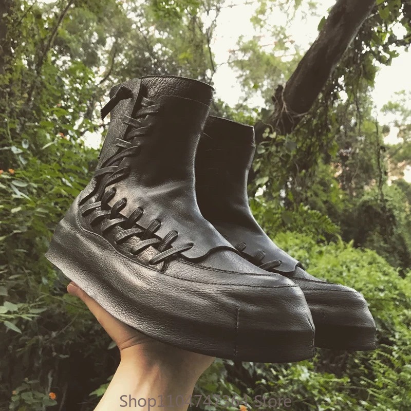 Retro Design Genuine Leather C - Men'S Shoes Hush Puppies ulasan dan harga