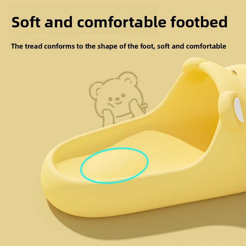 Unisex EVA Bear Cartoon Home S - Men'S Shoes For Summer ulasan dan harga