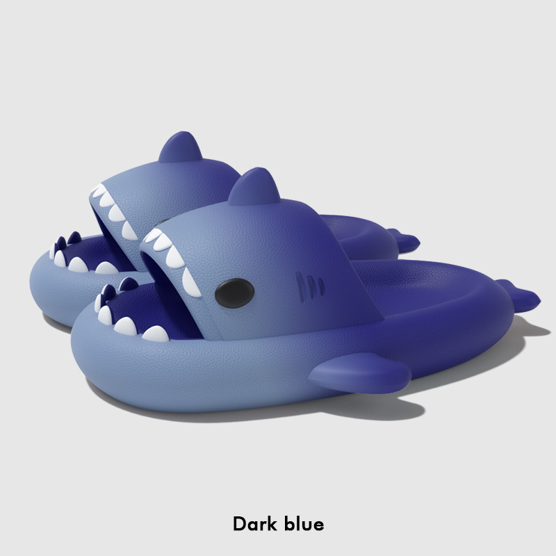 Cute Cartoon Shark Slippers Fo - Men'S Shoes For Summer ulasan dan harga