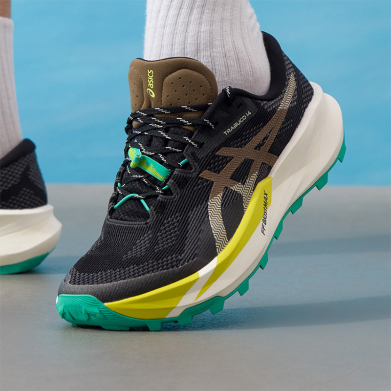 Asics  Men TRABUCO 14 Black Br - Men'S Shoes Yellow And Black ulasan dan harga