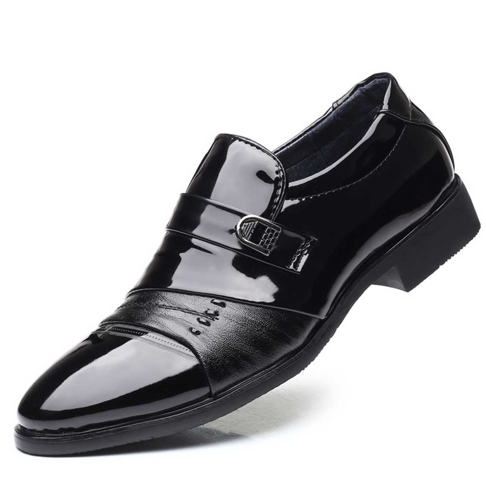 Low Heel Medium Heels Man's Bl - Men'S Shoes Yellow And Black ulasan dan harga
