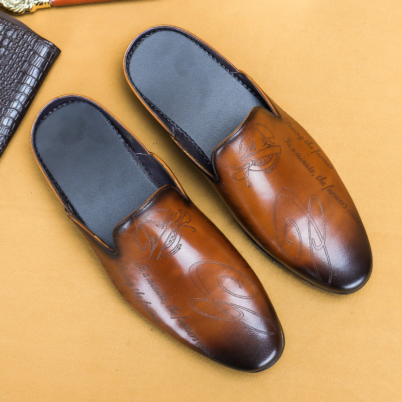 Italian Luxury Men's Slippers  - Men Shoes Louboutin ulasan dan harga