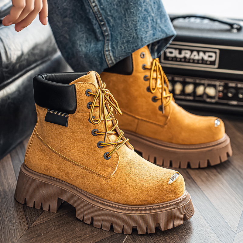 Classic High Top Boots Outdoor - Men'S Shoes With Wide Toe Box ulasan dan harga