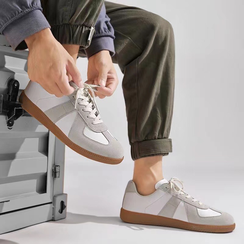 Patchwork Vintage Casual Sport - Men'S Shoes Hush Puppies ulasan dan harga