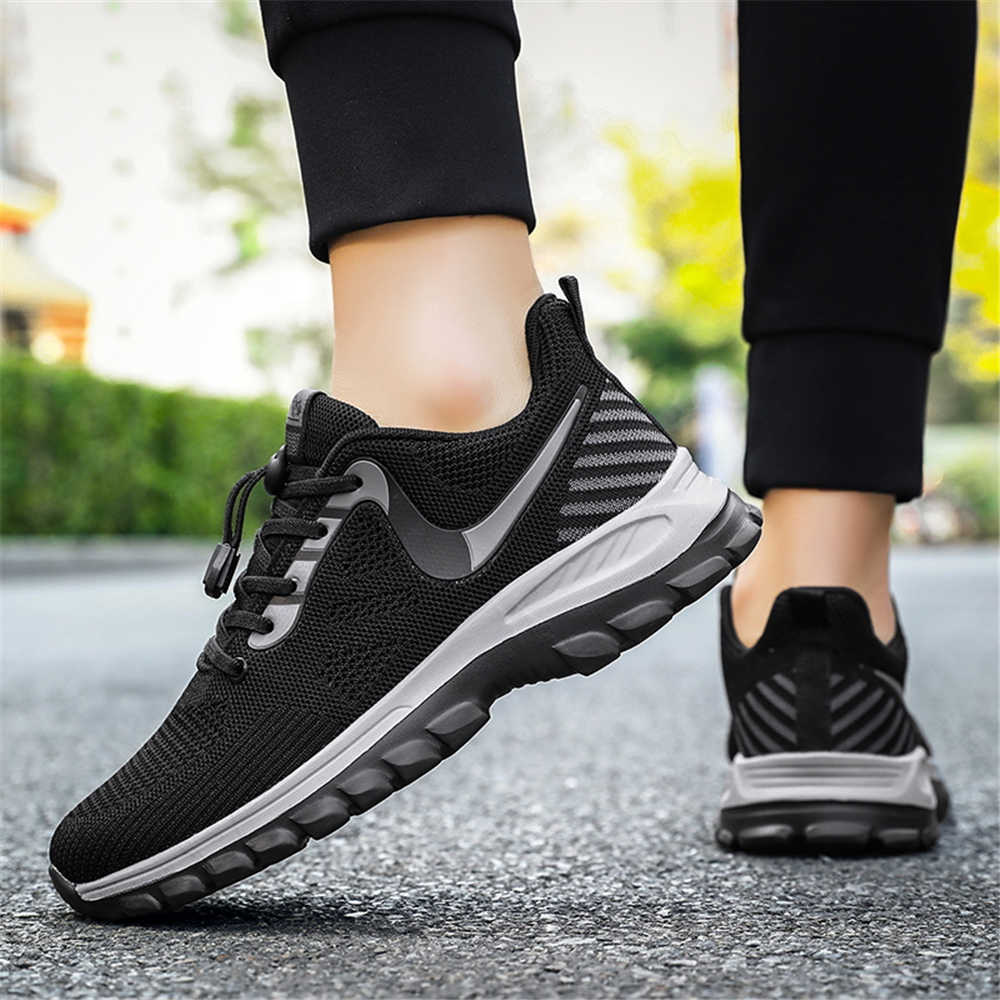Knit Non-slip Sneakers Man 45  - Men Shoes Loafers ulasan dan harga