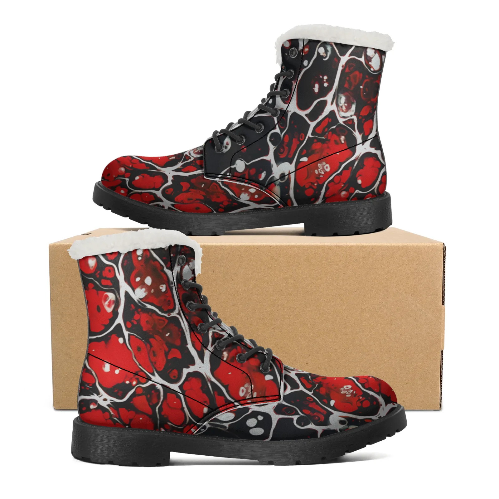 Fashion Plush Snow Boots for M - Men Shoes Eu To Us Size ulasan dan harga