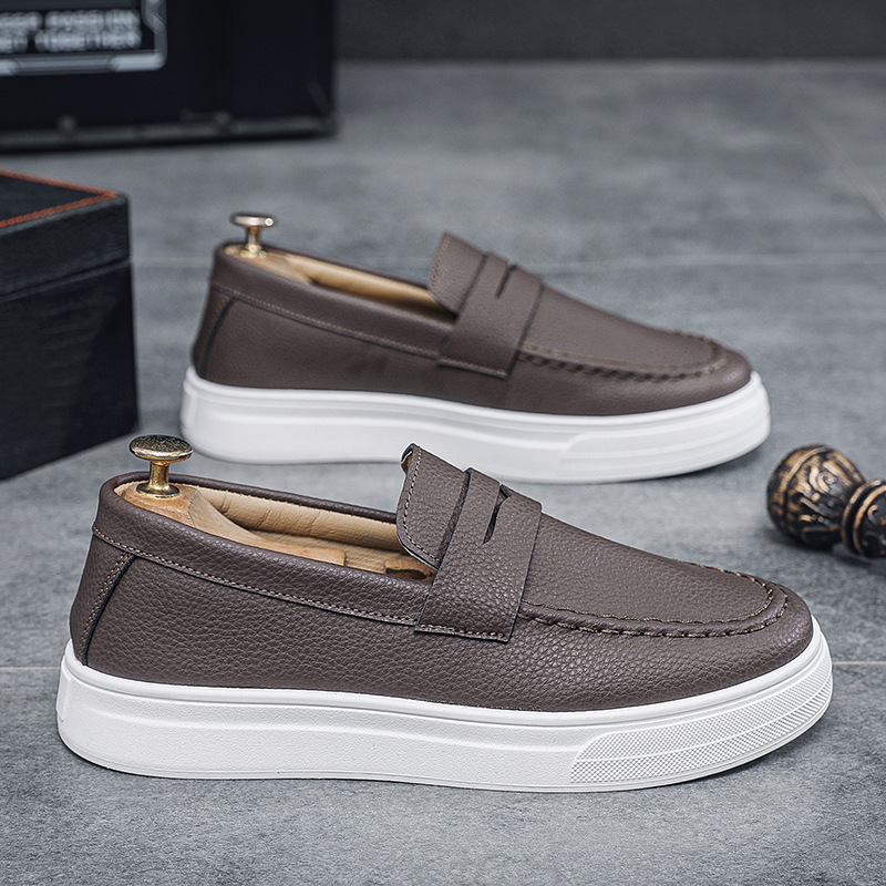 Mens loafers 2025 spring new B - Men'S Shoes Hush Puppies ulasan dan harga