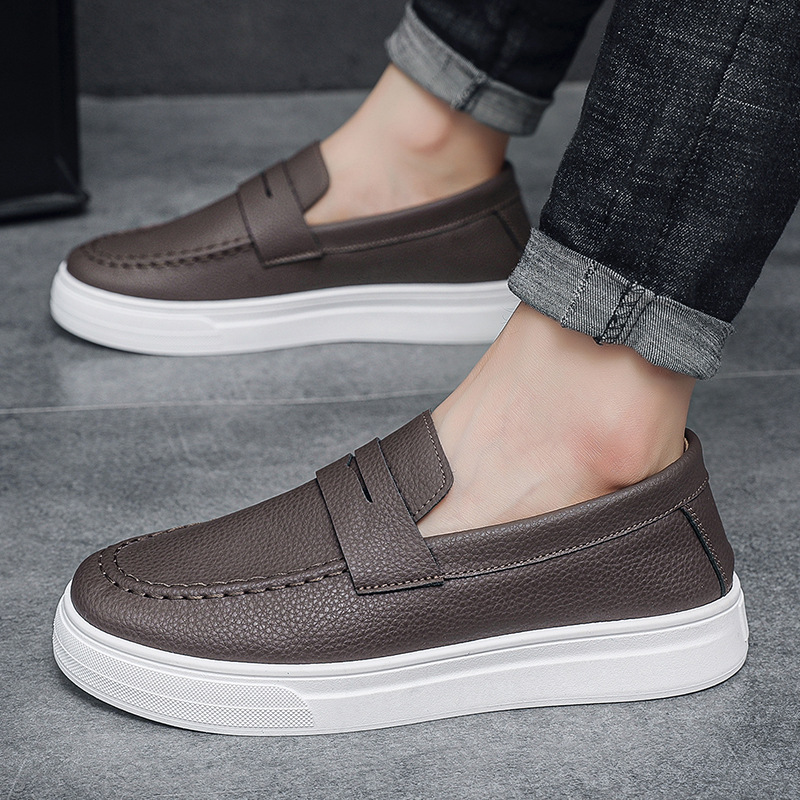 Mens loafers 2025 spring new B - Men'S Shoes Hush Puppies ulasan dan harga