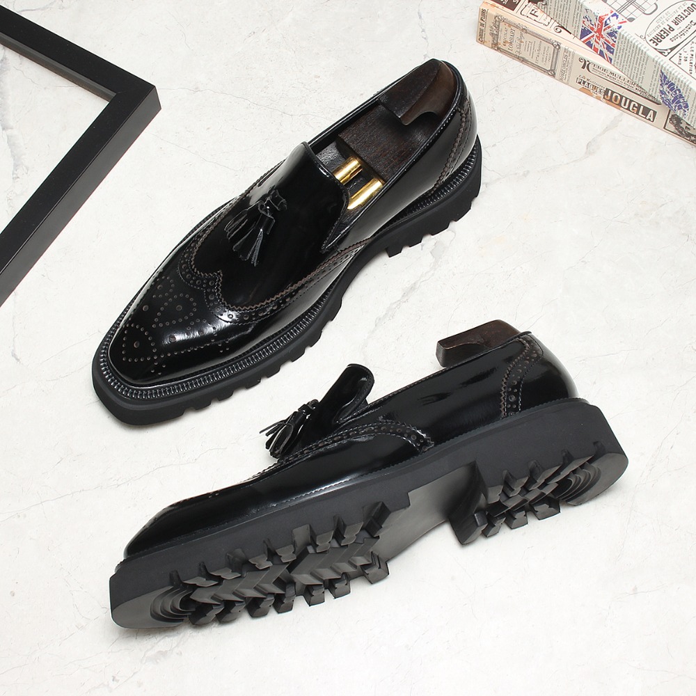 Men's Casual Business Leather  - Men Shoes Eu To Us Size ulasan dan harga
