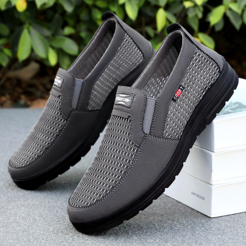 Men Slip‑on Breathable Mesh Lo - Men Shoes Loafers ulasan dan harga