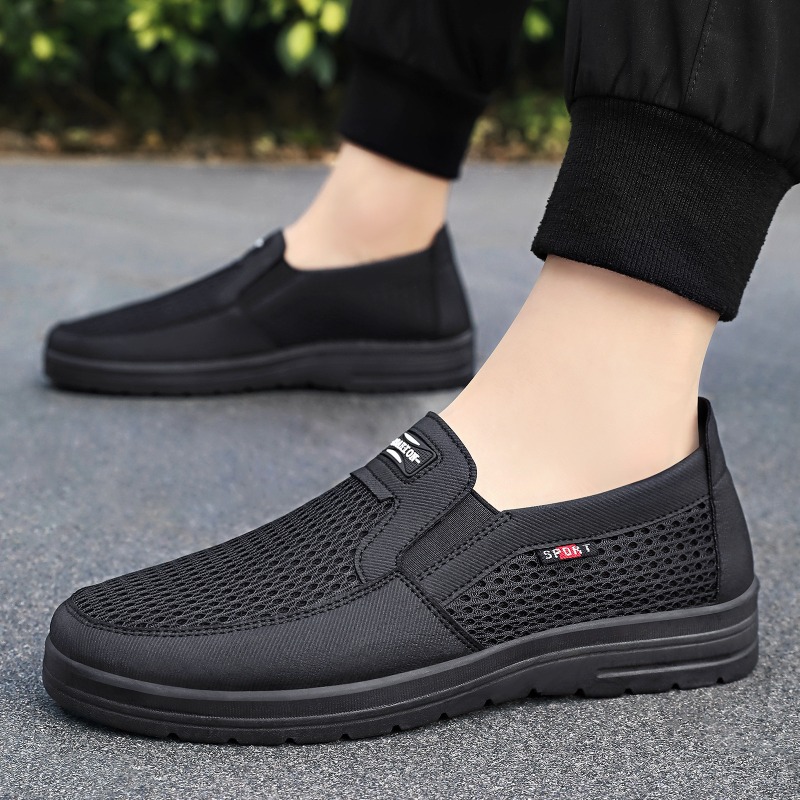 Men Slip‑on Breathable Mesh Lo - Men Shoes Loafers ulasan dan harga