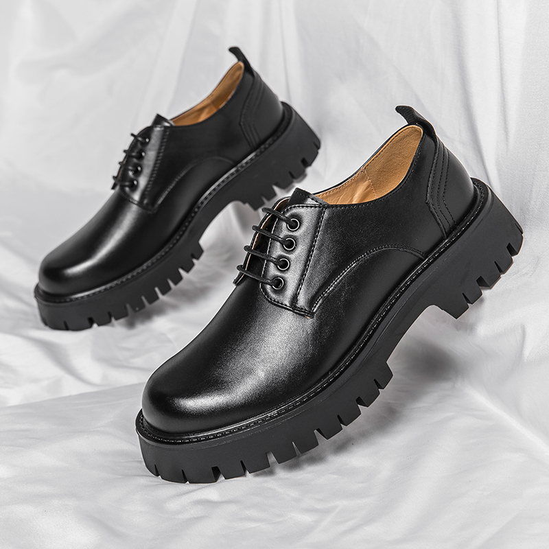 Platform Male Big Head Leather - Men Shoes Louboutin ulasan dan harga