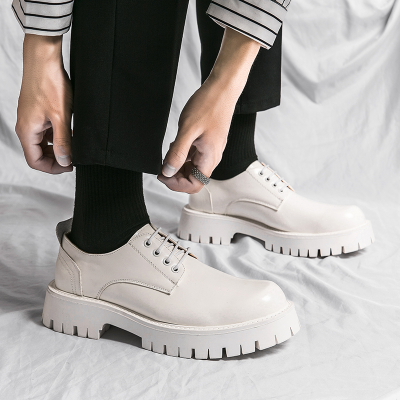 Platform Male Big Head Leather - Men Shoes Louboutin ulasan dan harga