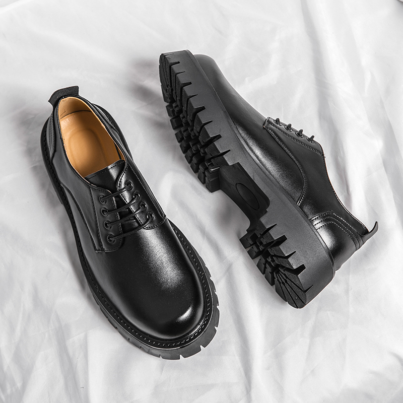 Platform Male Big Head Leather - Men Shoes Louboutin ulasan dan harga