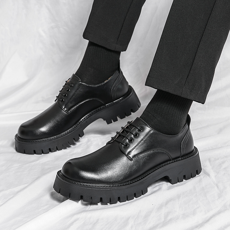 Platform Male Big Head Leather - Men Shoes Louboutin ulasan dan harga