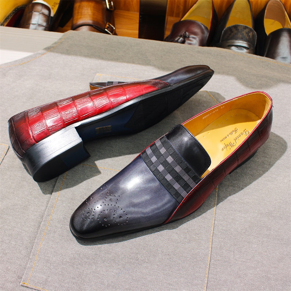 Men's Fashion Loafers Cowhide  - Men Shoes Red Tape ulasan dan harga