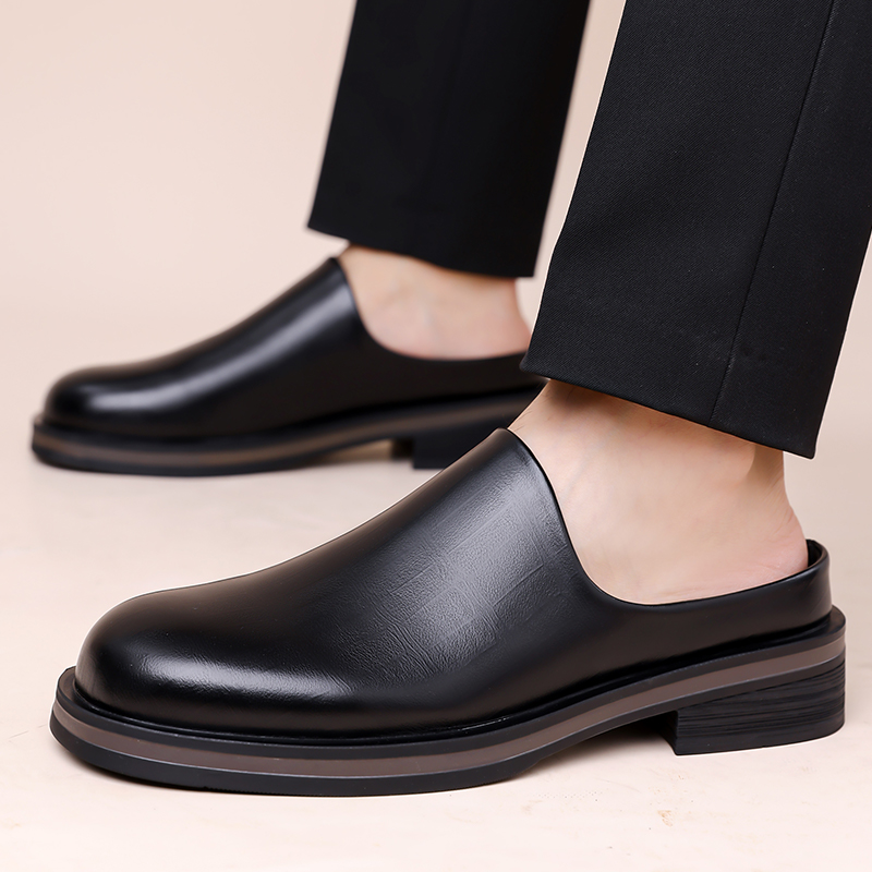 Men Slip-On Half Slippers, Thi - Men'S Shoes Hush Puppies ulasan dan harga