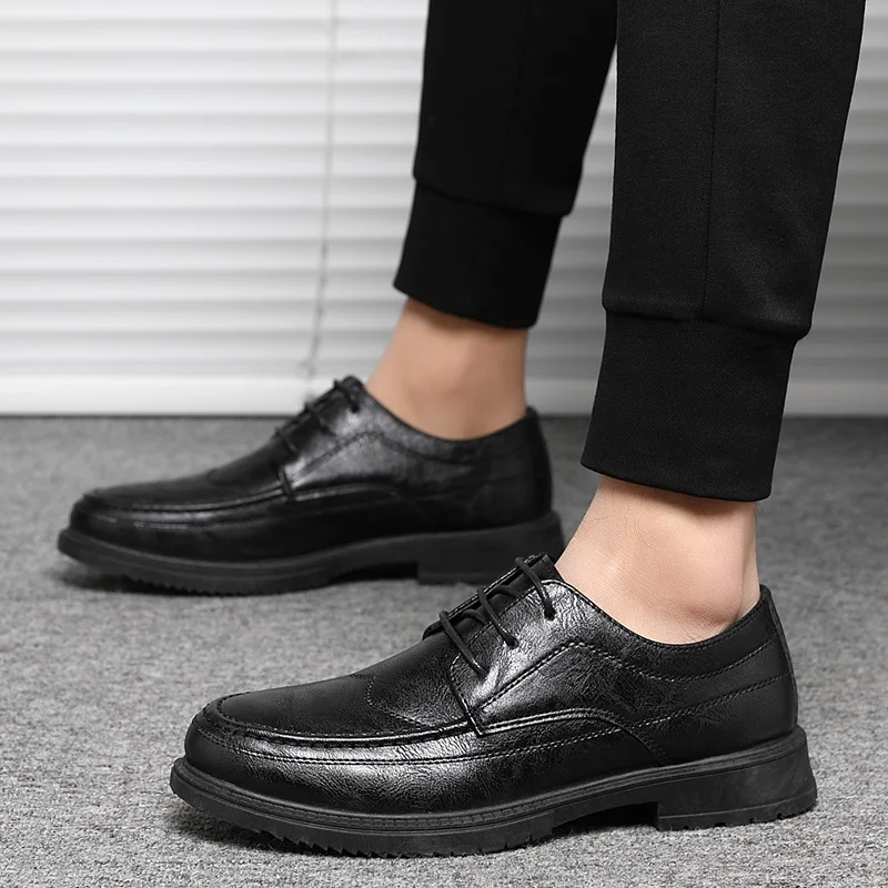 High Quality Leather Men Casua - Men Shoes Louboutin ulasan dan harga