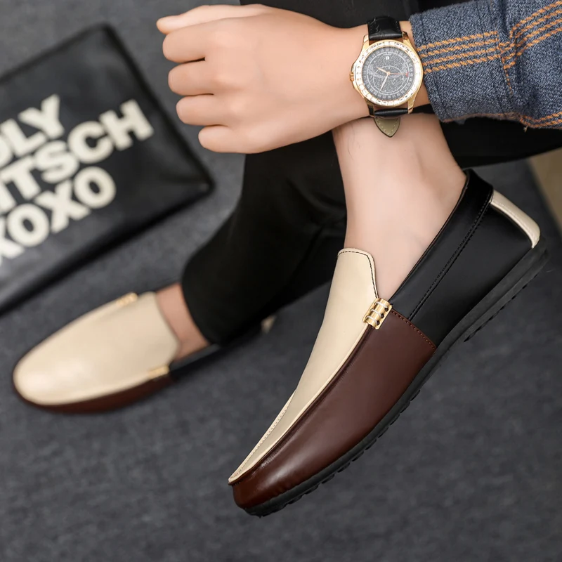 Fashion Leather Loafers For Me - Men'S Shoes Hush Puppies ulasan dan harga
