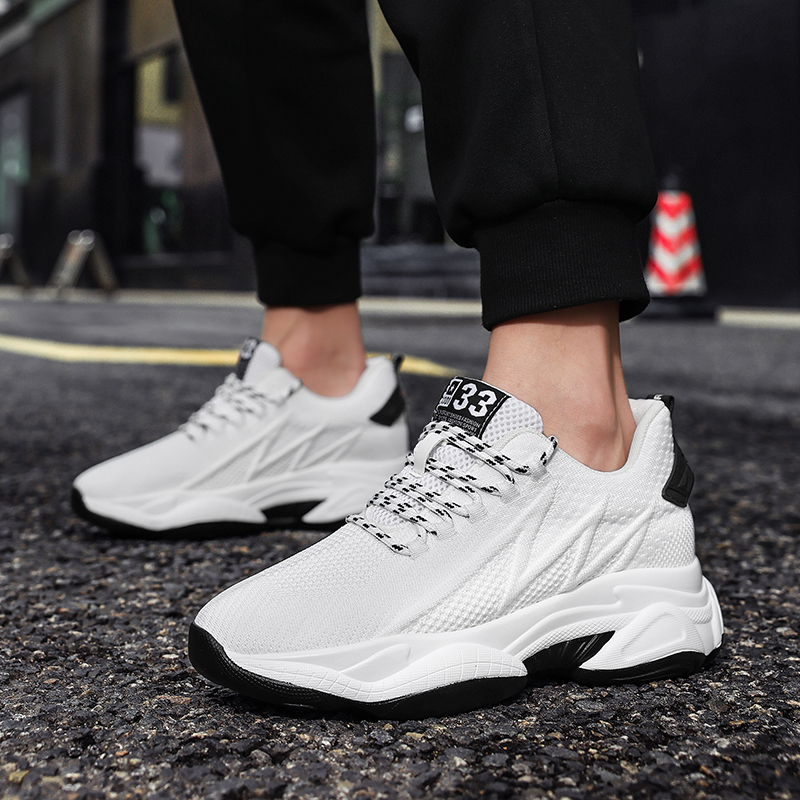 Increasing Men Sneakers Casual - Men'S Shoes With Height Increase ulasan dan harga
