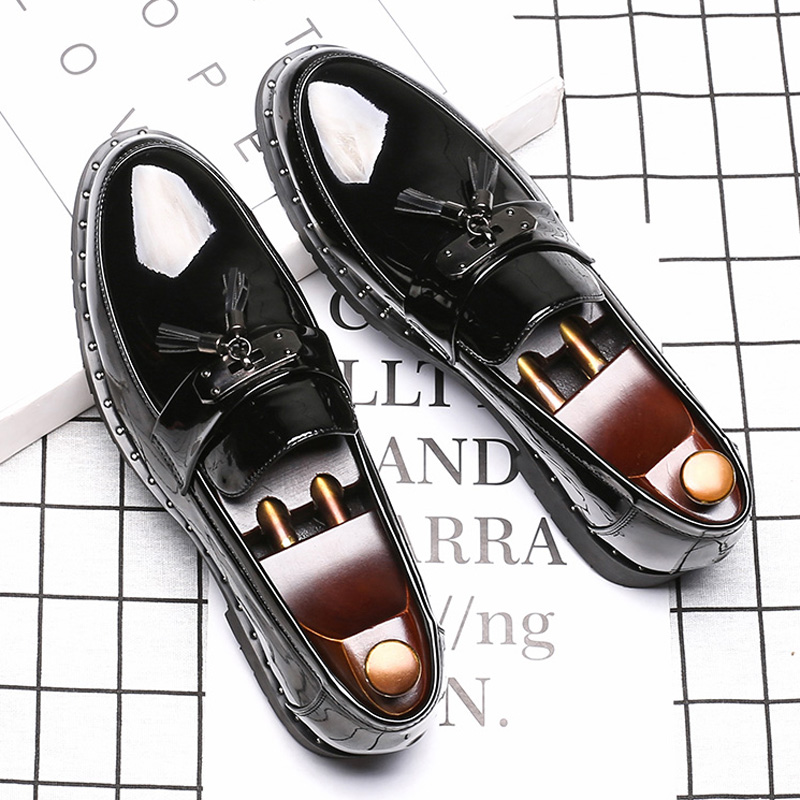 Italy Luxury Brand Loafers Men - Men Shoes Louboutin ulasan dan harga
