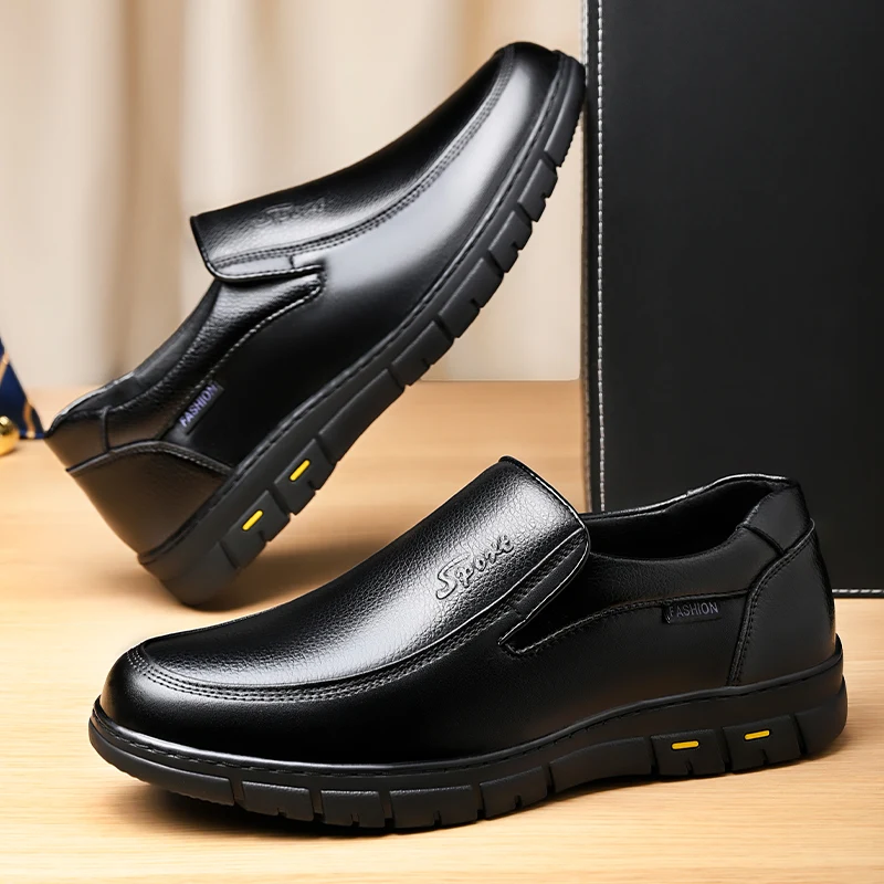 High Quality Leather Men Casua - Men Shoes Louboutin ulasan dan harga
