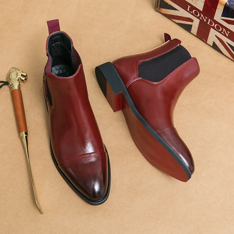 Men's Boots Luxury Brand Leath - Men Shoes Louboutin ulasan dan harga