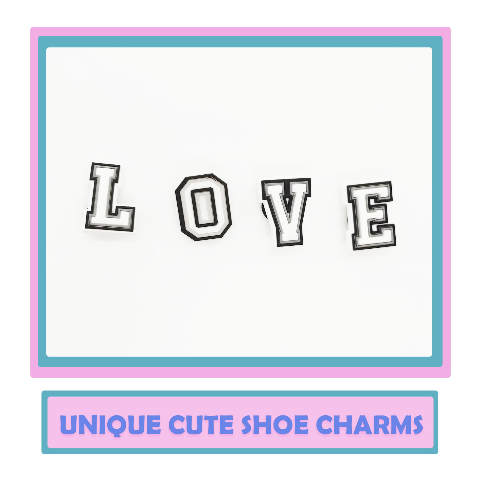 54Pcs Alphabet Shoe Charms - S - Men'S Shoes Variety ulasan dan harga