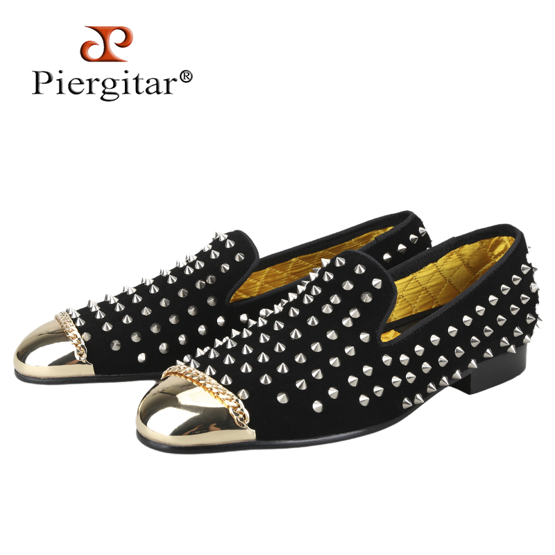 Piergitar Handmade Men Suede S - Men Shoes Louboutin ulasan dan harga