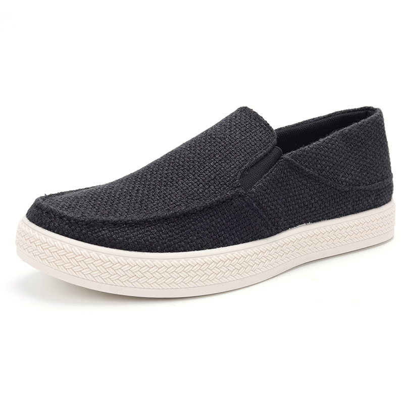 Men Linen Slip On Loafers Brea - Men Shoes Loafers ulasan dan harga