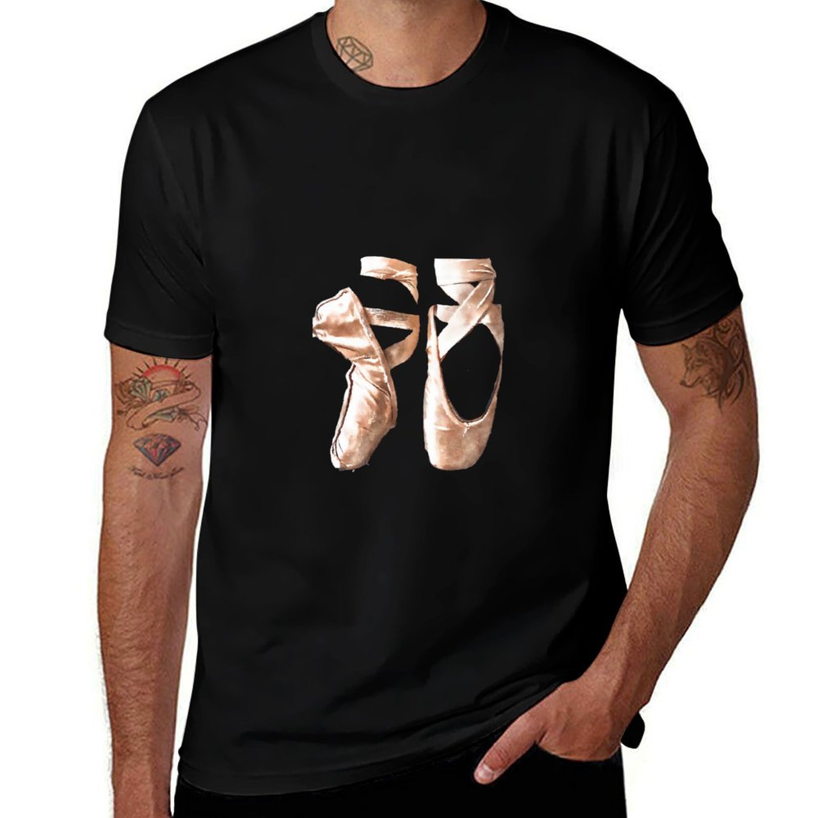 Pointe shoes T-Shirt essential - Men Shoes Essentials ulasan dan harga
