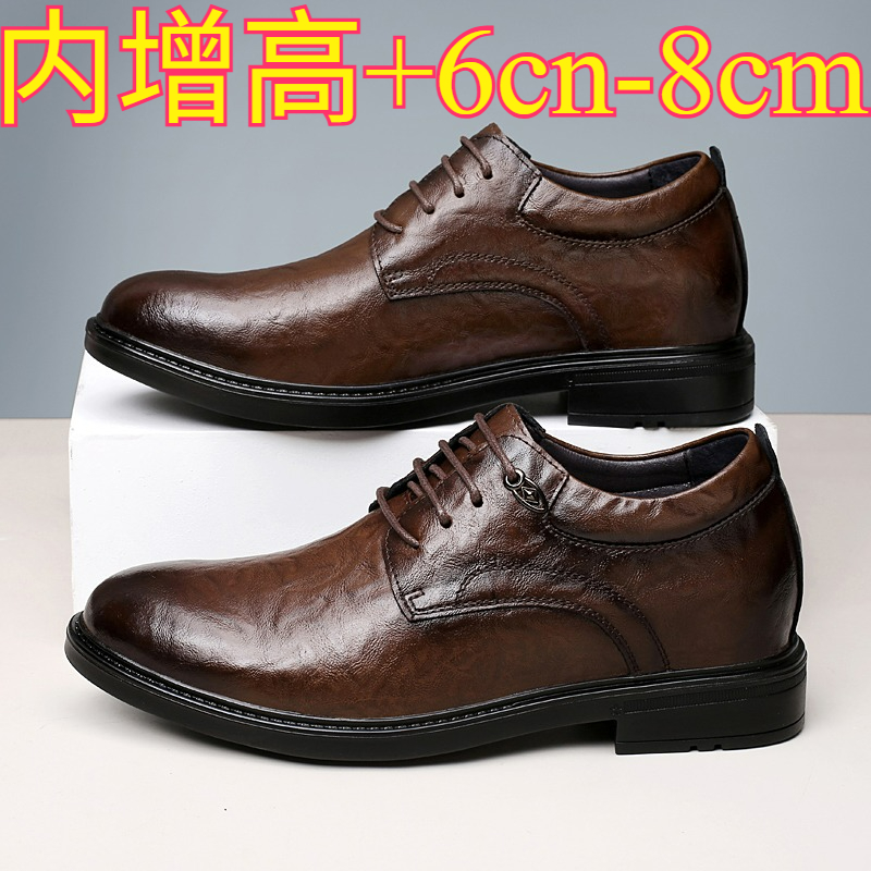 Leather Casual Elevator Shoes  - Men'S Shoes Hush Puppies ulasan dan harga