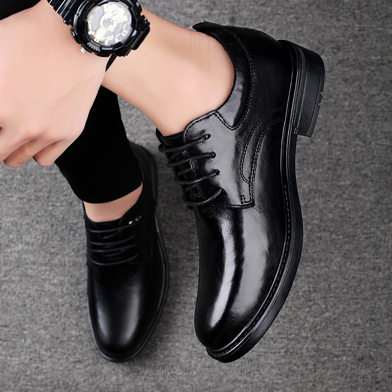 Leather Casual Elevator Shoes  - Men'S Shoes Hush Puppies ulasan dan harga