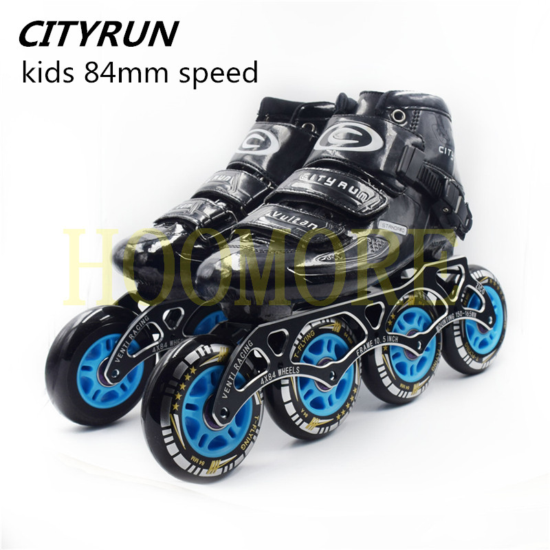 Kids Speed Skates Shoes 4X84mm - Men Shoes Eu To Us Size ulasan dan harga