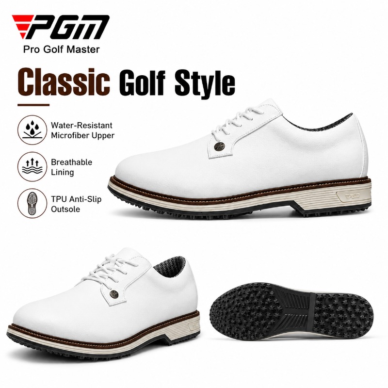 PGM Men's Waterproof Golf Shoe - Men Shoes Eu To Us Size ulasan dan harga